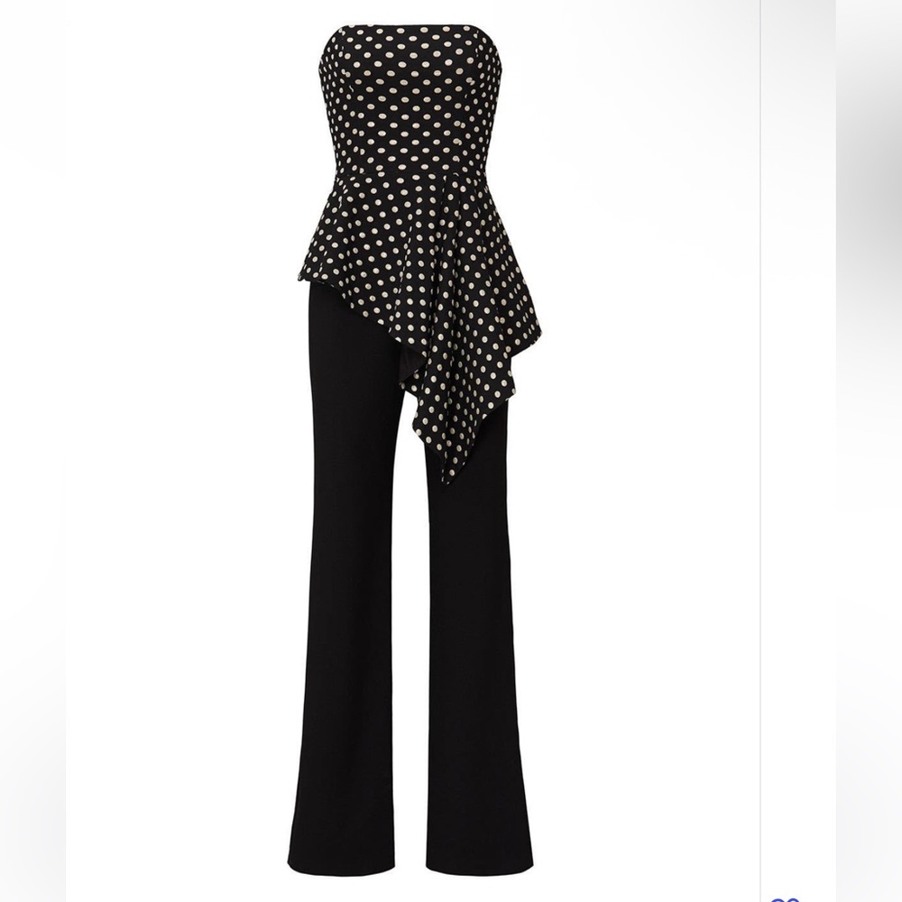 Preloved Black Halo Parma Jumpsuit Size 16